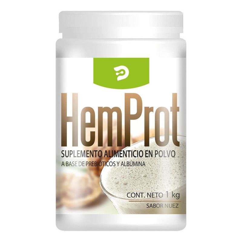 Hemprot Polvo Suplemento Alimen 1 Kg Varios Sabores Desacaf