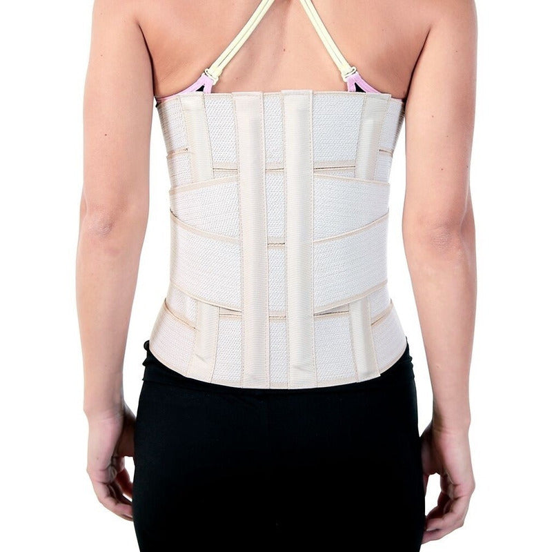 Faja Dorso Lumbar Dorsal Reforzada De Lujo Marca Blunding