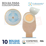 Bolsa Colostomia Recortable 15-64mm Adulto 10 Pzas Drenable