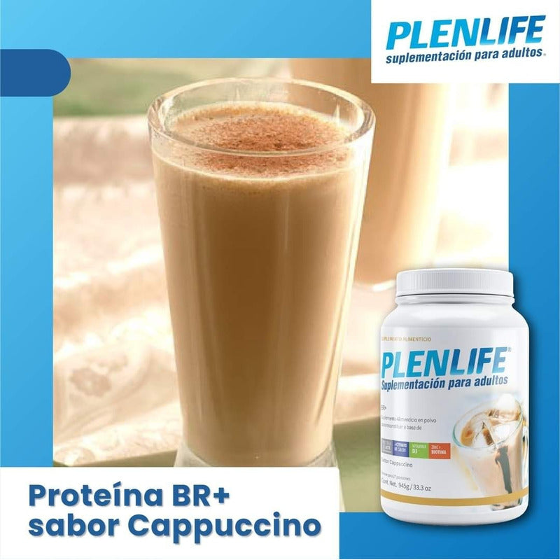 Suplemento En Polvo Proteina Br+ Plenlife Varios Sabores