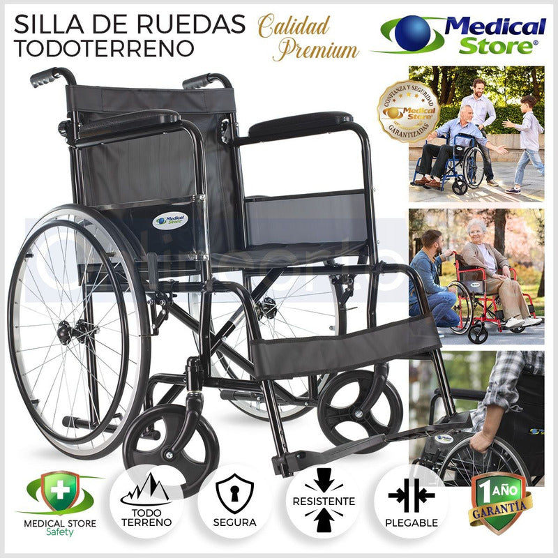 Silla De Ruedas De Lujo Plegable Compacta Americana Drive M