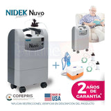 Concentrador Us Nuvo Lite 5 Lts Nidek Doble Vaso Cánula