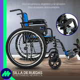 Silla De Ruedas Plegable Todo Terreno Neumática