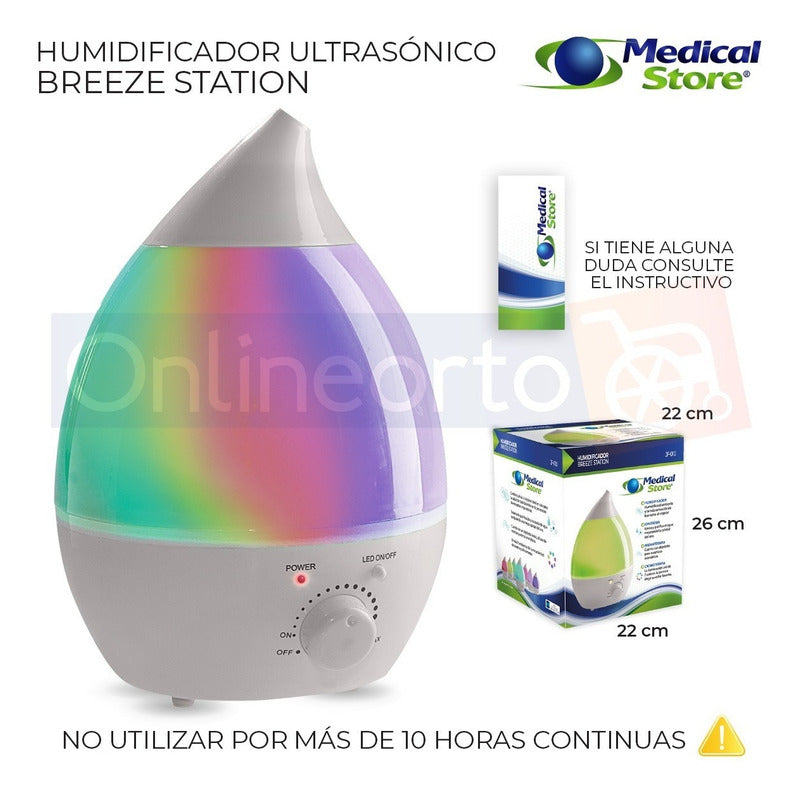 Humidificador Ultrasonico Aroma Terapia Marca Medical Store