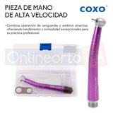 Pieza De Mano Dental Alta Velocidad Push Boton Colores