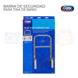 Barra Cromada De Seguridad Para Tina De Lujo Marca Carex