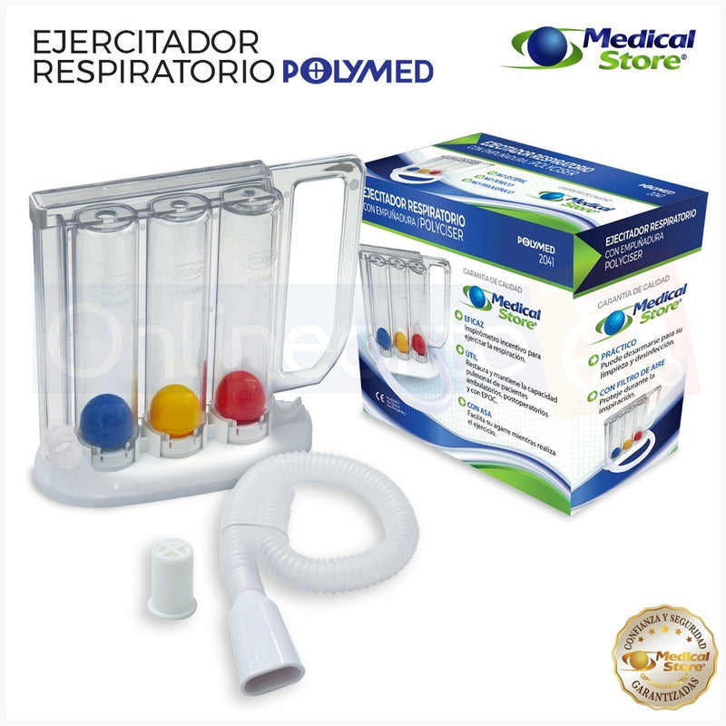 Inspirometro Pulmonar Polyciser Marca Medical Store