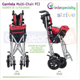 Silla De Ruedas Pediátrica Carriola Infantil Pci