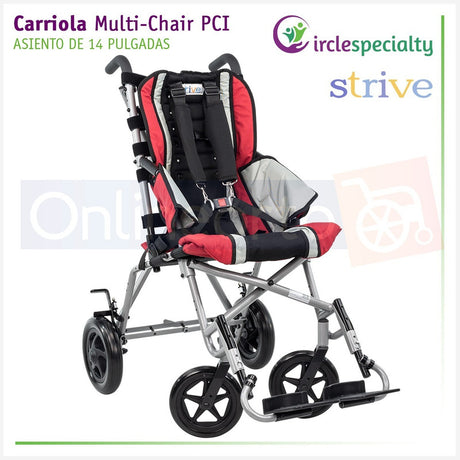 Silla De Ruedas Carriola Pci Especializada Infantil