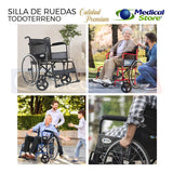 Silla De Ruedas De Lujo Plegable Compacta Americana Drive M