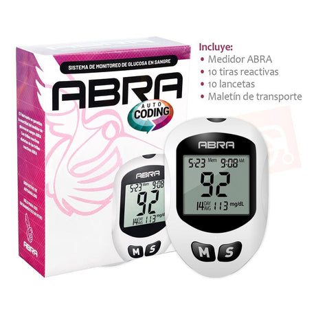 Medidor De Glucosa Digital Control De Diabetes Con Estuche