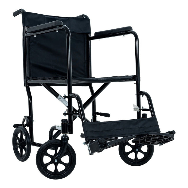 Silla De Ruedas Traslado Ligera Compacta Gris Medical Store