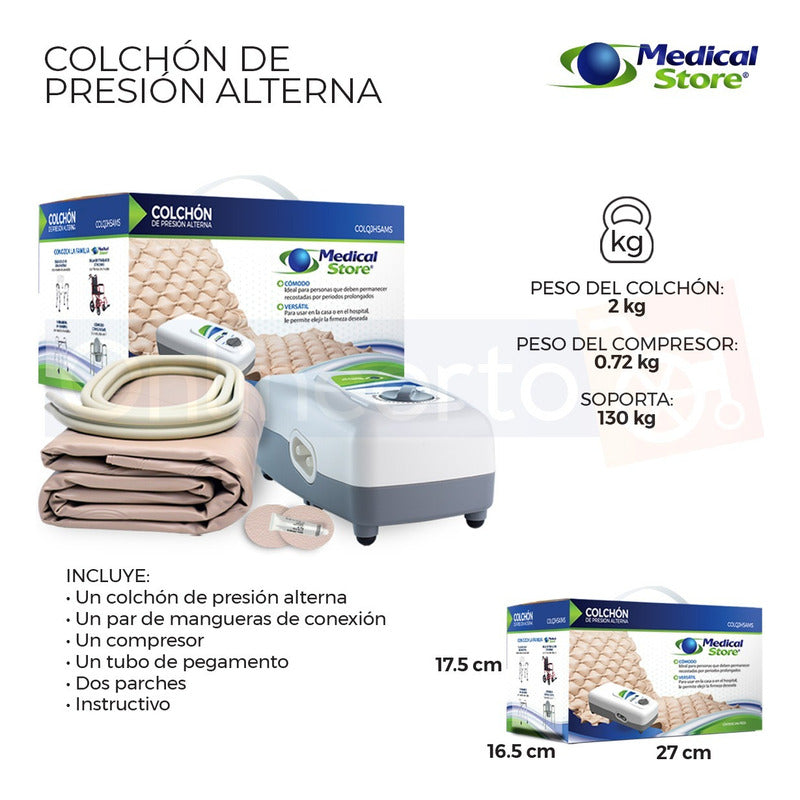 Colchon De Aire Presion Alterna Antiescaras Drive Envio Grat