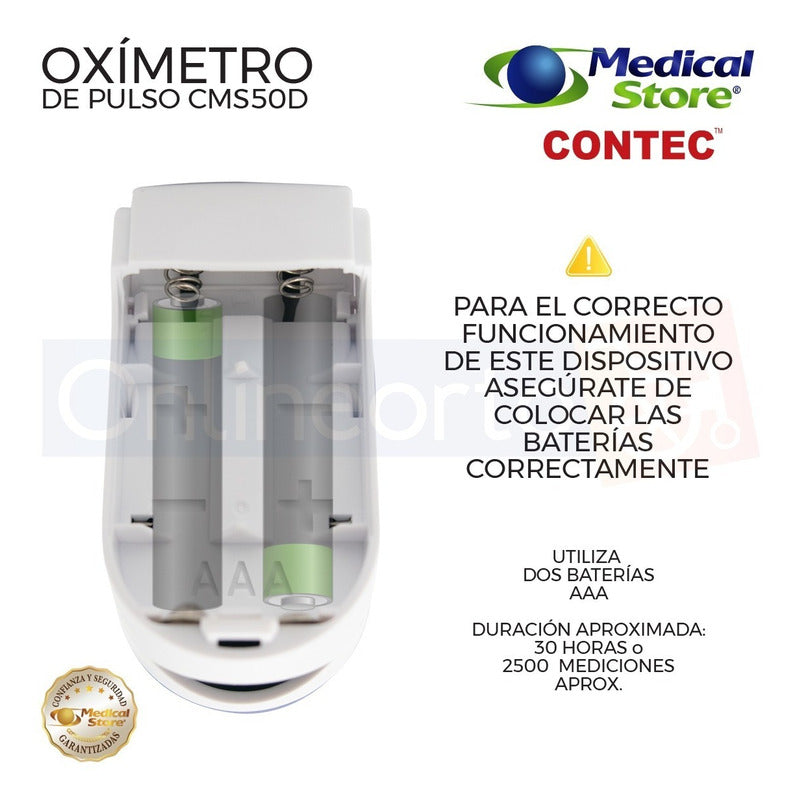 Oximetro De Pulso Adulto Pediatrico Medico Para Dedo