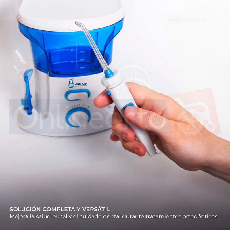 Irrigador Bucal Limpiador De Dientes Incluye Puntas