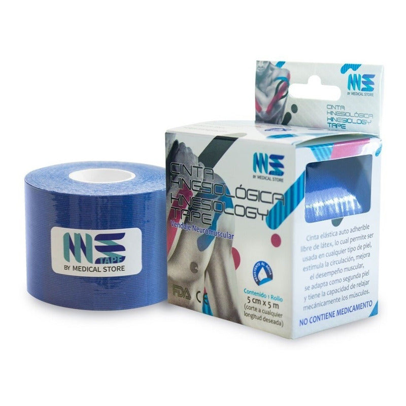 Cinta Kinesiologíca Vendaje Neuromuscular Set De 15 Ms Tape