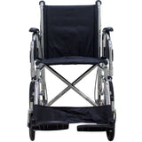 Silla De Ruedas De Traslado Cromada Super Resistente Ms