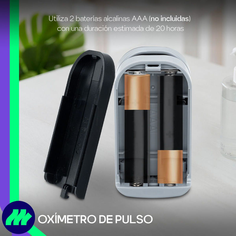 Oximetro De Pulso De Dedo Adulto Pediatrico Digital Portatil
