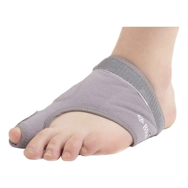 Corrector De Juanete Hallux Nocturno De Lujo Marca Blunding Color Gris Oscuro Talla Mi138-d-l Grande Derecho 25-27cm