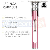 Jeringa Anestesia Carpule Dental Inoxidable Reusable Colors