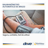 Baumanómetro Digital Automático Para Brazo Drive Bp3600dr