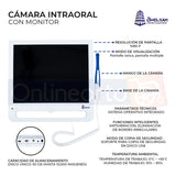 Kit Multimedia Dental Con Cámara Intraoral Y Monitor