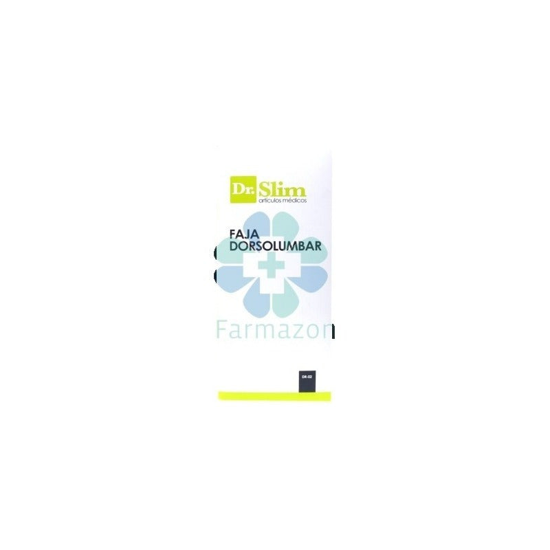 Faja Dorso Lumbar Dorsal Reforzada Transitable Marca Dr.slim