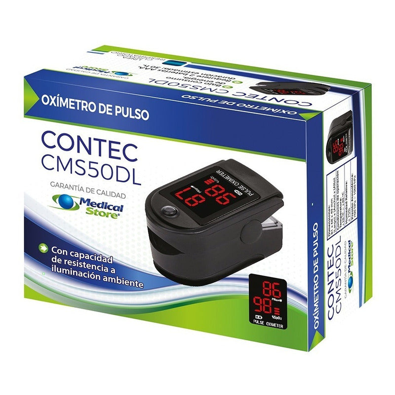 Oximetro De Pulso Adulto Pediatrico Monitor Medico Ms Contec