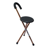 Baston Con Asiento Aluminio Marca Medcial Store Envio Gratis