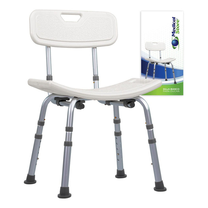 Silla Para Ducha Banco Ortopédica Para Baño Regadera Ajustable