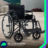 Silla De Ruedas Plegable Llanta Neumatic Todoterreno Thunder