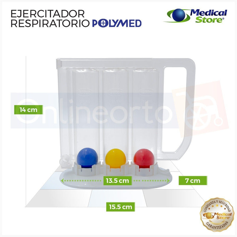 Inspirometro Incentivo Polyciser Marca Medical Store