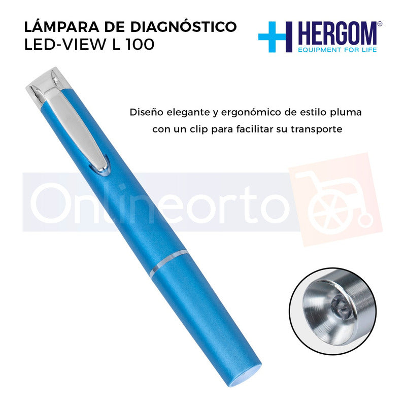 Lampara De Diagnóstico Tipo Pluma