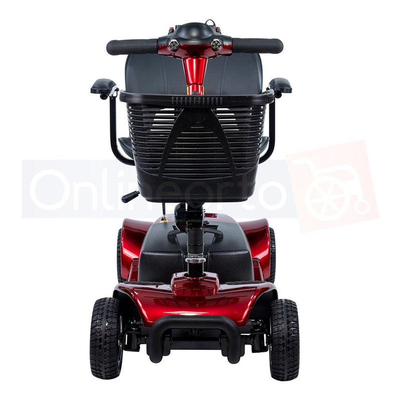 Silla De Ruedas  Scooter Eléctrica 4 Ruedas Batería De Lujo