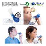 Ejercitador Pulmonar Respiratorio Entrenador Muscular