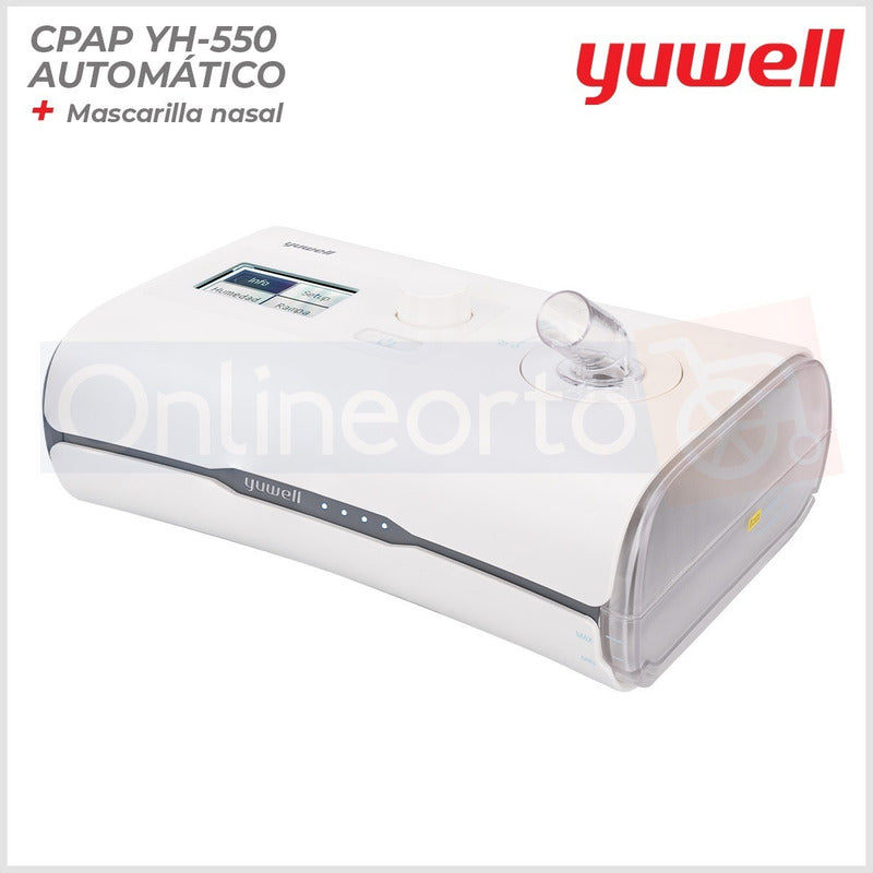 Cpap Apnea Automatico Yuwell Con Humidificador Y Mascarilla