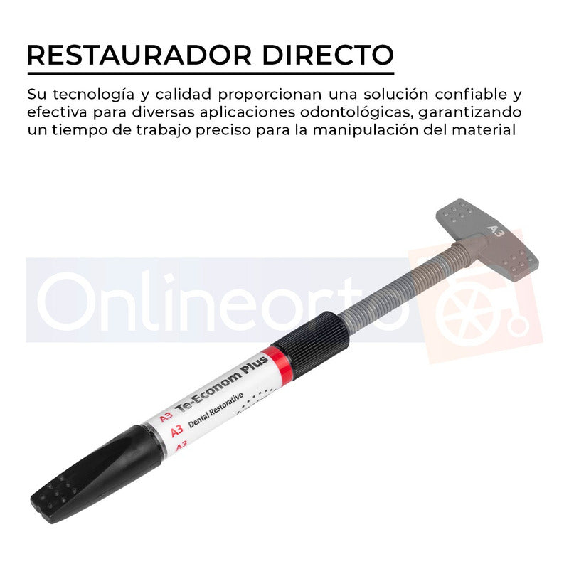 Resina Dental 4 Gramos Jeringa