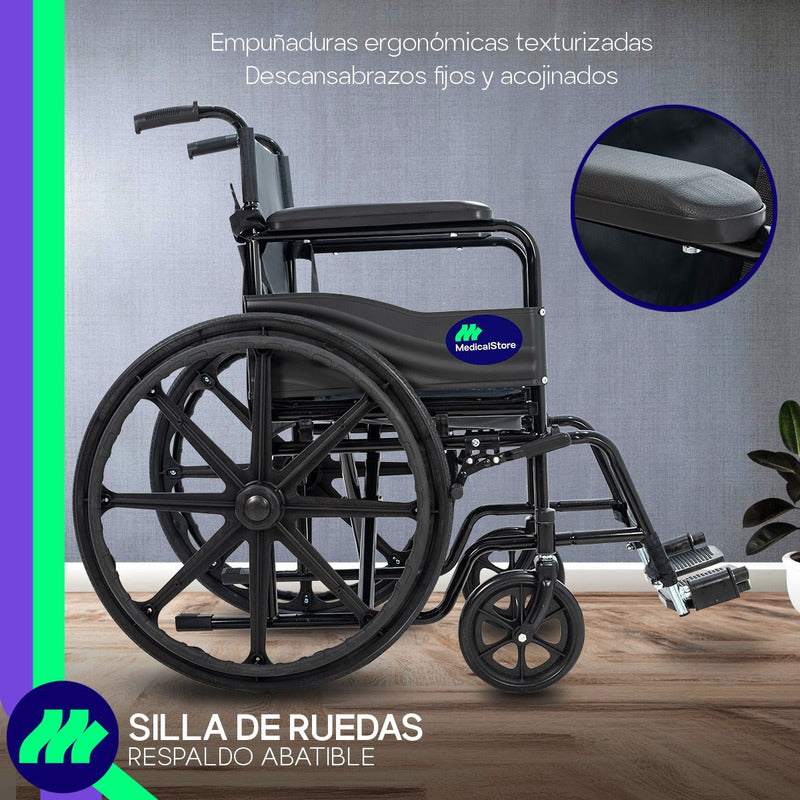 Silla De Ruedas De Lujo Plegable Compacta Todo Terreno Drive