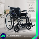 Silla De Ruedas De Lujo Plegable Compacta Todo Terreno Drive