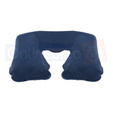 Almohada Cojin Inflable Cuello Relajante Viaje Marca Carex