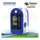 Oximetro De Pulso Adulto Pediatrico Medico De Lujo Digital