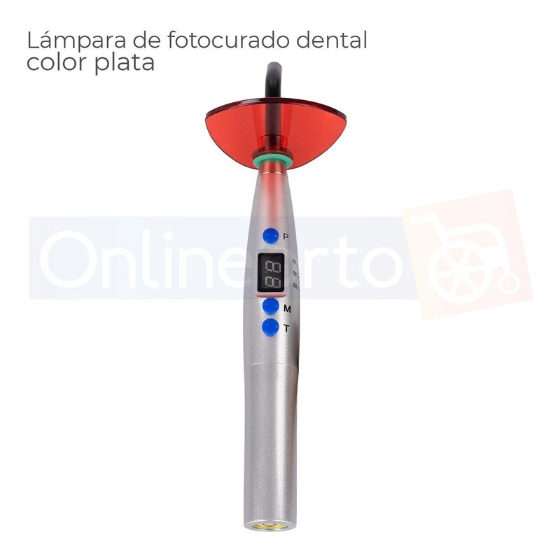 Lampara Fotocurado Con Led Plastico Inalambrica Resinas