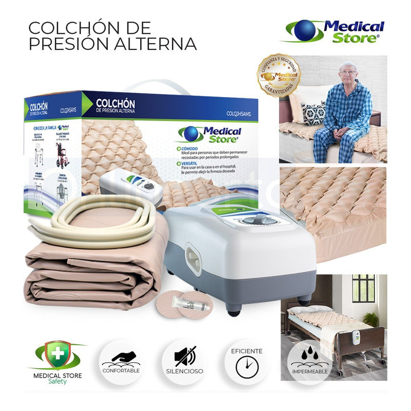 Colchon De Aire Presion Alterna Antiescaras Drive Envio Grat