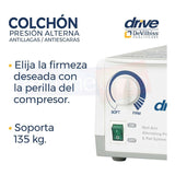 Colchon De Presión Aire Alterna Antilagas Antiescaras Drive