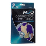 Faja Corrector De Postura Ajustable Unisex De Lujo Marca Mso