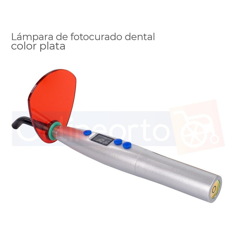 Lampara Fotocurado Con Led Plastico Inalambrica Resinas