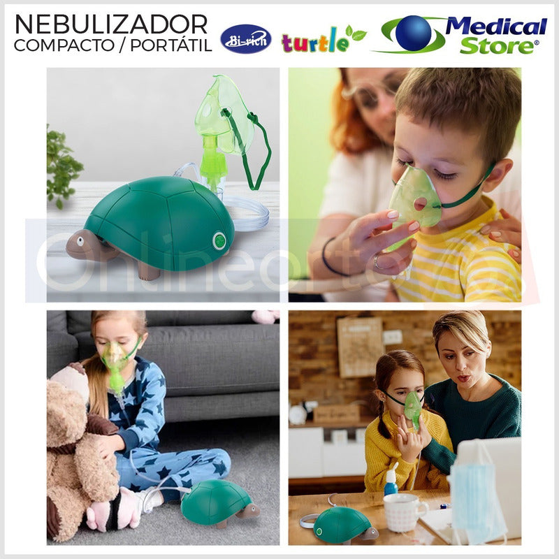 Nebulizador Super Silencioso Adulto Y Infantil Marca Bi-rich