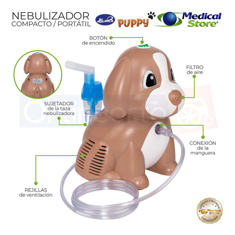 Nebulizador Super Silencioso Adulto / Infantil Marca Bi-rich