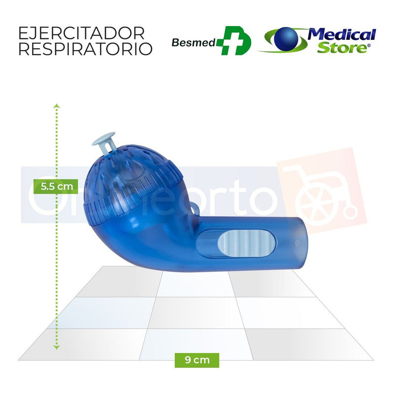 Ejercitador Pulmonar Respiratorio Entrenador Muscular