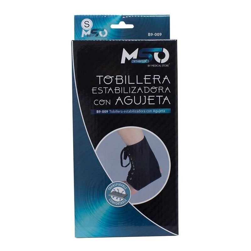 Tobillera Estabilizadora Con Agujeta De Lujo Marca Mso